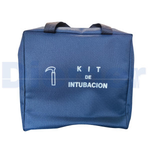 Estuche Intubacion Semirigido Tipo Libro Azul